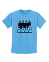 Eight Maids A Milking Childrens T-Shirt-Childrens T-Shirt-TooLoud-Aquatic-Blue-X-Small-Davson Sales