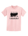 Eight Maids A Milking Childrens T-Shirt-Childrens T-Shirt-TooLoud-PalePink-X-Small-Davson Sales