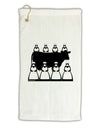 Eight Maids A Milking Micro Terry Gromet Golf Towel 11&#x22;x19-Golf Towel-TooLoud-White-Davson Sales