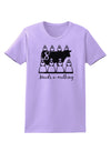 Eight Maids A Milking Text Womens T-Shirt-Womens T-Shirt-TooLoud-Lavender-X-Small-Davson Sales