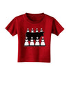 Eight Maids A Milking Toddler T-Shirt Dark-Toddler T-Shirt-TooLoud-Red-2T-Davson Sales