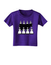 Eight Maids A Milking Toddler T-Shirt Dark-Toddler T-Shirt-TooLoud-Purple-2T-Davson Sales