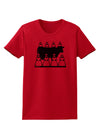 Eight Maids A Milking Womens T-Shirt-Womens T-Shirt-TooLoud-Red-X-Small-Davson Sales