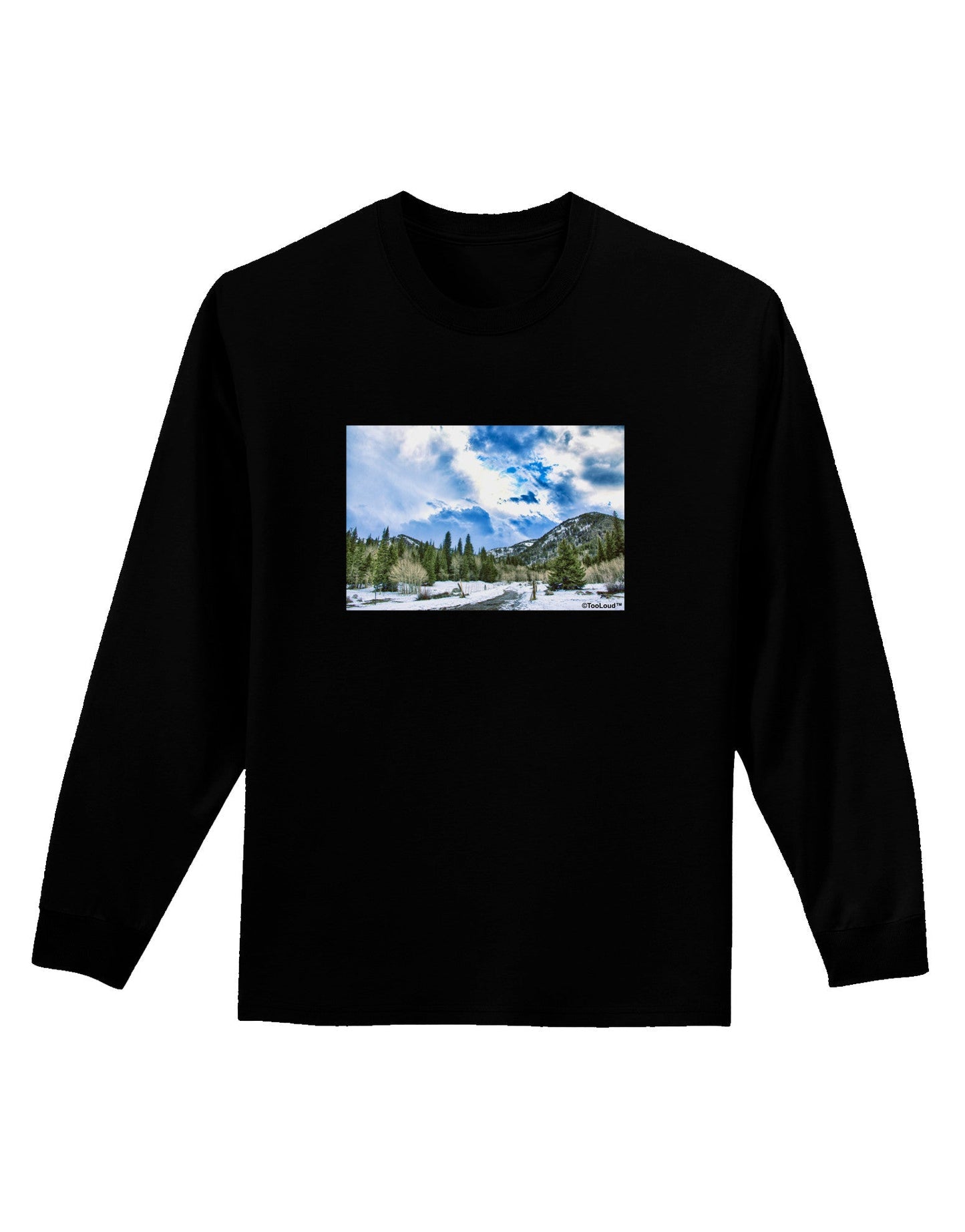 El Dora CO Adult Long Sleeve Dark T-Shirt-TooLoud-Black-Small-Davson Sales