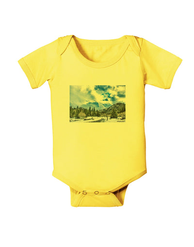 El Dora CO Baby Romper Bodysuit-Baby Romper-TooLoud-Yellow-06-Months-Davson Sales