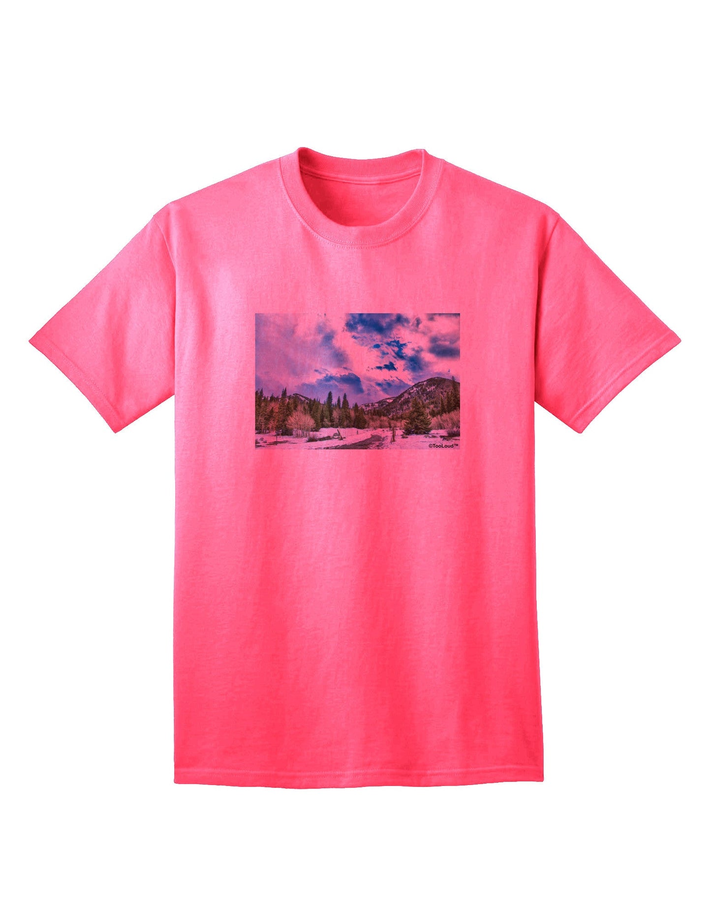 El Dora CO Premium Adult T-Shirt Collection-Mens T-shirts-TooLoud-Neon-Pink-Small-Davson Sales