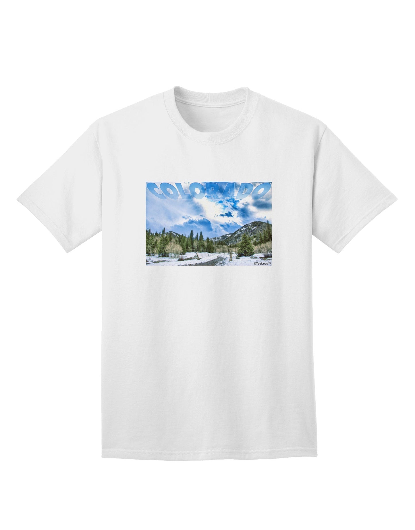 El Dora CO - Premium Adult T-Shirt with Unique Text Design-Mens T-shirts-TooLoud-White-Small-Davson Sales