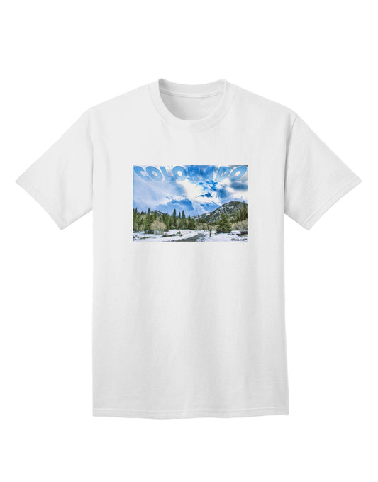 El Dora CO - Premium Adult T-Shirt with Unique Text Design-Mens T-shirts-TooLoud-White-Small-Davson Sales