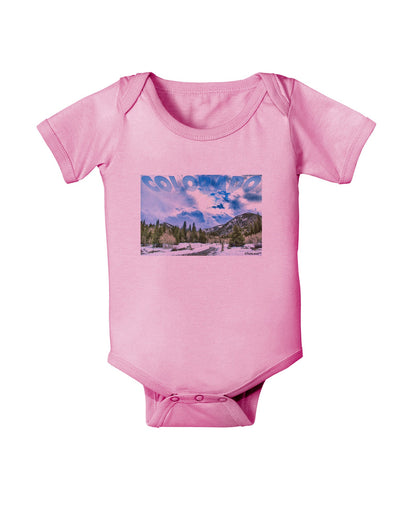 El Dora CO with Text Baby Romper Bodysuit-Baby Romper-TooLoud-Pink-06-Months-Davson Sales