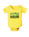 El Dora CO with Text Baby Romper Bodysuit-Baby Romper-TooLoud-Yellow-06-Months-Davson Sales