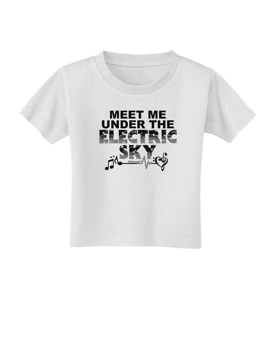 Electric Sky BnW Toddler T-Shirt-Toddler T-Shirt-TooLoud-White-2T-Davson Sales
