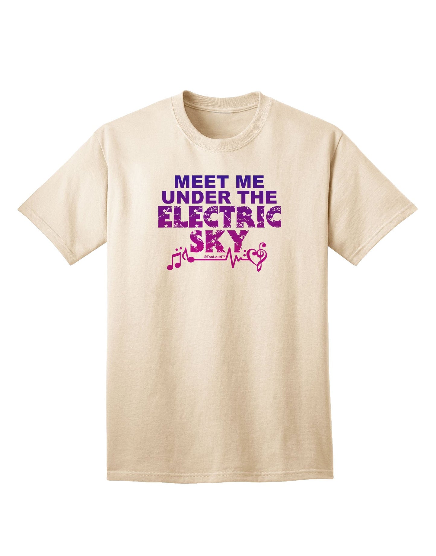 Electric Sky Color Adult T-Shirt-Mens T-Shirt-TooLoud-Natural-Small-Davson Sales