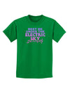 Electric Sky Color Childrens Dark T-Shirt-Childrens T-Shirt-TooLoud-Kelly-Green-X-Small-Davson Sales