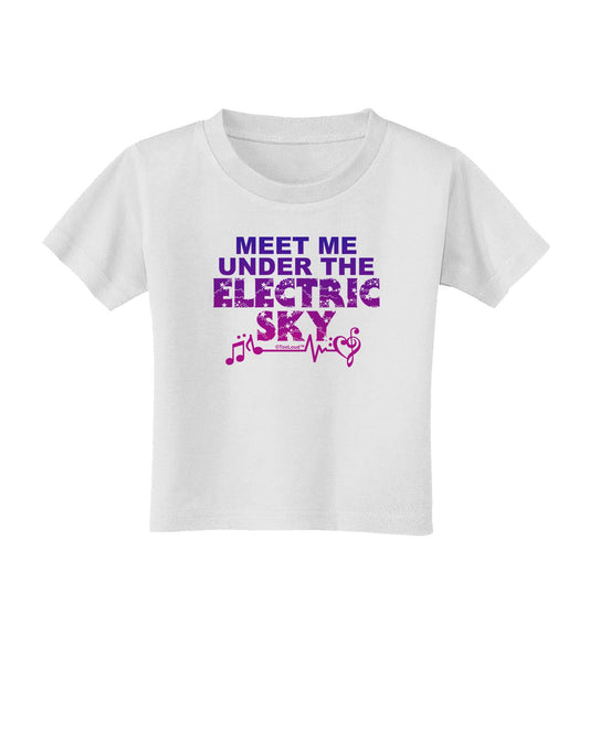 Electric Sky Color Toddler T-Shirt-Toddler T-Shirt-TooLoud-White-2T-Davson Sales