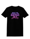 Electric Sky Color Womens Dark T-Shirt-TooLoud-Black-X-Small-Davson Sales