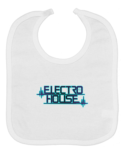 Electro House Bolt Baby Bib
