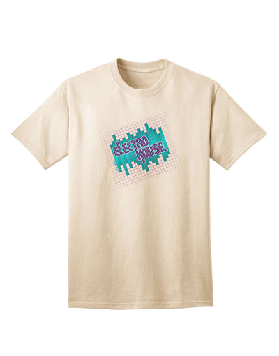 Electro House Equalizer Adult T-Shirt-Mens T-Shirt-TooLoud-Natural-Small-Davson Sales