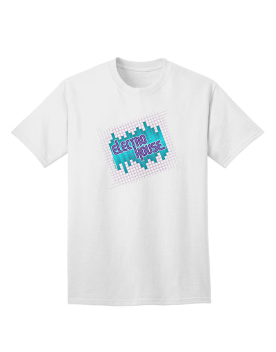 Electro House Equalizer Adult T-Shirt-Mens T-Shirt-TooLoud-White-Small-Davson Sales