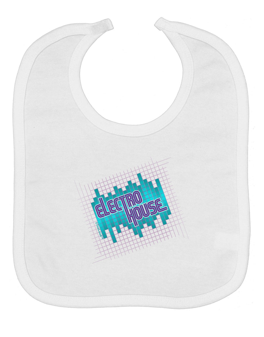 Electro House Equalizer Baby Bib