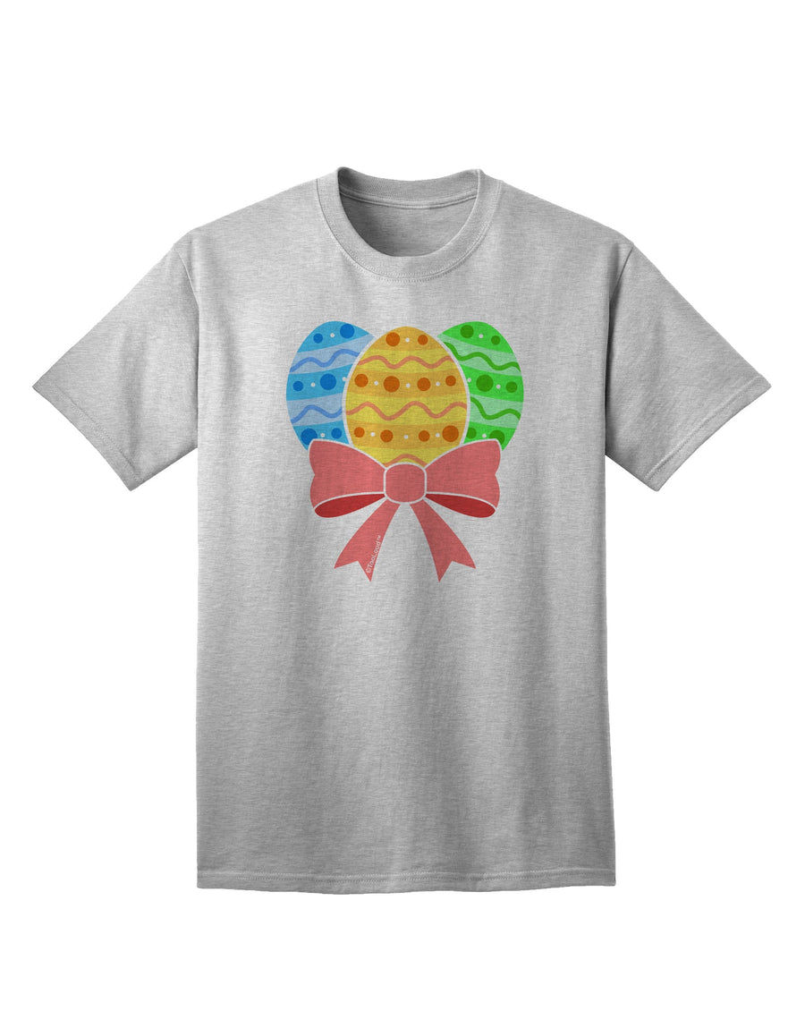 Elegant Easter-themed Adult T-Shirt with Bow by TooLoud-Mens T-shirts-TooLoud-White-Small-Davson Sales