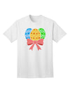 Elegant Easter-themed Adult T-Shirt with Bow by TooLoud-Mens T-shirts-TooLoud-White-Small-Davson Sales