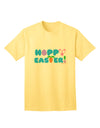 Elegant Easter-themed Adult T-Shirt with Charming Decorative Design by TooLoud-Mens T-shirts-TooLoud-Yellow-Small-Davson Sales