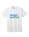 Elegant Easter-themed Adult T-Shirt with Charming Decorative Design by TooLoud-Mens T-shirts-TooLoud-White-Small-Davson Sales