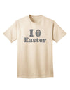 Elegant Easter-themed Silver Glitter Adult T-Shirt - A Must-Have Addition to Your Collection by TooLoud-Mens T-shirts-TooLoud-Natural-Small-Davson Sales