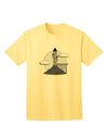 Elegant Grayscale Adult T-Shirt - Moonlit Wizard Tower-Mens T-shirts-TooLoud-Yellow-Small-Davson Sales