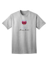 Elegant Merlot Text Adult T-Shirt for a Joyful Shopping Experience-Mens T-shirts-TooLoud-AshGray-Small-Davson Sales