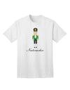 Elegant Nutcracker Design - Stylish Adult T-Shirt in Green, Gold, and Black-Mens T-shirts-TooLoud-White-Small-Davson Sales