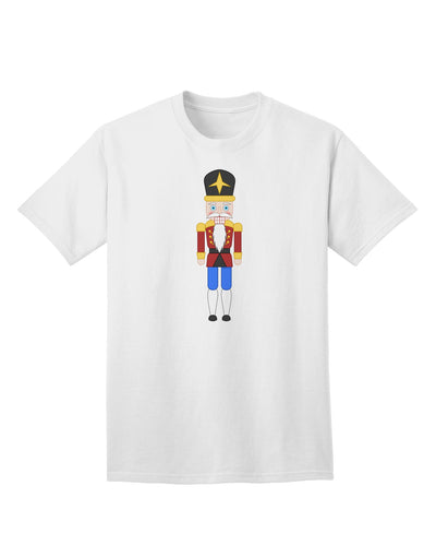 Elegant Nutcracker Inspired Adult T-Shirt in Red, Gold, and Black-Mens T-shirts-TooLoud-White-Small-Davson Sales