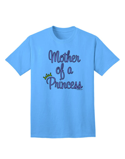 Elegant and Coordinated: Mother and Daughter Matching Adult T-Shirt Set with Princess Design by TooLoud-Mens T-shirts-TooLoud-Aquatic-Blue-Small-Davson Sales