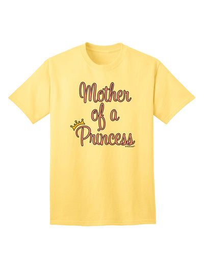 Elegant and Coordinated: Mother and Daughter Matching Adult T-Shirt Set with Princess Design by TooLoud-Mens T-shirts-TooLoud-Yellow-Small-Davson Sales