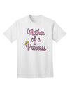 Elegant and Coordinated: Mother and Daughter Matching Adult T-Shirt Set with Princess Design by TooLoud-Mens T-shirts-TooLoud-White-Small-Davson Sales