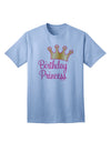 Elegant and Regal: Tiara Adult T-Shirt for Birthday Celebrations by TooLoud-Mens T-shirts-TooLoud-Light-Blue-Small-Davson Sales