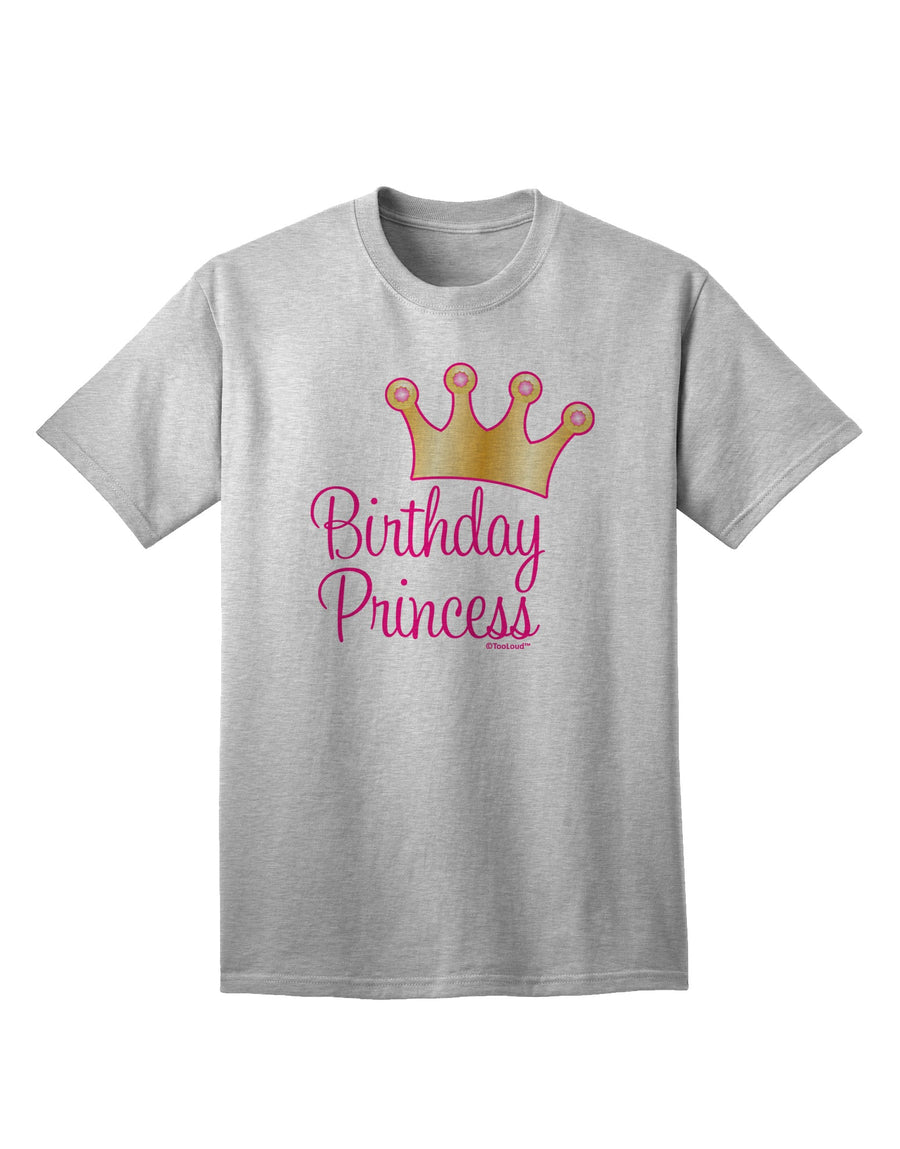 Elegant and Regal: Tiara Adult T-Shirt for Birthday Celebrations by TooLoud-Mens T-shirts-TooLoud-White-Small-Davson Sales