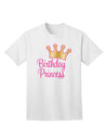 Elegant and Regal: Tiara Adult T-Shirt for Birthday Celebrations by TooLoud-Mens T-shirts-TooLoud-White-Small-Davson Sales