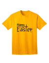 Elevate Your Easter Style with the Cross Adult T-Shirt by TooLoud-Mens T-shirts-TooLoud-Gold-Small-Davson Sales