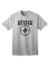 Elevate Your Easter Style with the Easter Egg Hunter Black and White Adult T-Shirt from TooLoud-Mens T-shirts-TooLoud-AshGray-Small-Davson Sales