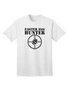 Elevate Your Easter Style with the Easter Egg Hunter Black and White Adult T-Shirt from TooLoud-Mens T-shirts-TooLoud-White-Small-Davson Sales