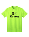 Elevate Your Easter Style with the Exquisite I Egg Cross Adult T-Shirt by TooLoud-Mens T-shirts-TooLoud-Neon-Green-Small-Davson Sales