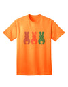 Elevate Your Easter Style with the Exquisite Pastels Adult T-Shirt Collection by TooLoud-Mens T-shirts-TooLoud-Neon-Orange-Small-Davson Sales