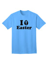 Elevate Your Easter Style with the Sophisticated I Egg Cross Easter - Black Glitter Adult T-Shirt by TooLoud-Mens T-shirts-TooLoud-Aquatic-Blue-Small-Davson Sales