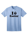 Elevate Your Easter Style with the Sophisticated I Egg Cross Easter - Black Glitter Adult T-Shirt by TooLoud-Mens T-shirts-TooLoud-Light-Blue-Small-Davson Sales