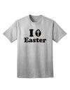 Elevate Your Easter Style with the Sophisticated I Egg Cross Easter - Black Glitter Adult T-Shirt by TooLoud-Mens T-shirts-TooLoud-AshGray-Small-Davson Sales