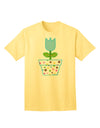 Elevate Your Style with the Easter Tulip Design - Blue Adult T-Shirt from TooLoud-Mens T-shirts-TooLoud-Yellow-Small-Davson Sales