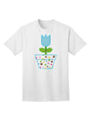 Elevate Your Style with the Easter Tulip Design - Blue Adult T-Shirt from TooLoud-Mens T-shirts-TooLoud-White-Small-Davson Sales