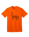 Elevate Your Style with the Exquisite Greek Mythology Centaur Design - Grayscale Adult T-Shirt from TooLoud-Mens T-shirts-TooLoud-Orange-Small-Davson Sales