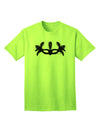 Elevate Your Style with the Exquisite Masquerade Mask Silhouette Adult T-Shirt by TooLoud-Mens T-shirts-TooLoud-Neon-Green-Small-Davson Sales